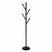 RAK Blizon Metal 4 - Hook Freestanding Coat Rack Metal in Black | 42 H x 7.3 W x 7.3 D in | Wayfair COAT RACK CACTUS ONYX