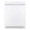 GE Appliances 24" 51 dBA Built-In Fully Integrated Dishwasher in White | 32.25 H x 23.75 W x 23.5 D in | Wayfair GDT225SGLWW