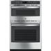 GE Appliances 27" Self-Cleaning Electric Wall Oven w/ Built-In Microwave, Stainless Steel | 42.37 H x 27 W x 26.87 D in | Wayfair JK3800SHSS