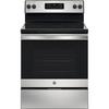 GE Appliances 30" 5.3 cu. ft. Freestanding Electric Range in Black | 47 H x 29.875 W x 28 D in | Wayfair JB625DKBB