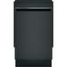 GE Profile™ 18" 47 dBA Built-in Dishwasher w/ Sanitize Cycle in Black | 32.5 H x 17.75 W x 22.5 D in | Wayfair PDT145SGLBB