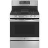 GE Appliances GE® 30" Free-Standing Gas Convection Range w/ No Preheat Air Fry, Stainless Steel | 47.25 H x 30 W x 28.75 D in | Wayfair JGB735SPSS