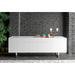 Calligaris Horizon Sideboard w/ Ceramic Top Wood in White | 29.25 H x 82.75 W x 19.75 D in | Wayfair CS601702609402C07700000