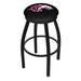 Holland Bar Stool NCAA 36" Swivel Bar Stool Upholstered/Metal in Black | 36 H x 19 W x 19 D in | Wayfair L8B2B36SouIll