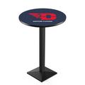 Holland Bar Stool NCAA 36" Pub Table Metal in Blue/Black | 36 H x 28 W x 28 D in | Wayfair L217B3628DytnUn