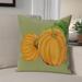 The Holiday Aisle® Pumpkin Patch Outdoor Rectangular Pillow Cover & Insert Polyester/Polyfill blend in Gray | 18 H x 18 W x 7 D in | Wayfair