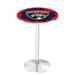 Holland Bar Stool NHL 30" Pedestal Dining Table Metal in Gray | 42 H x 30 W x 30 D in | Wayfair L214C4228FlaPan