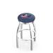 Holland Bar Stool NHL Swivel Extra Tall Stool Upholstered/Metal in Gray | 36 H x 19 W x 19 D in | Wayfair L8C2C25ColBlu