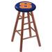 Holland Bar Stool NCAA 36" Bar Stool Wood/Plastic/Acrylic in Yellow | 36 H x 19 W x 19 D in | Wayfair RC36OSMedSyrcse