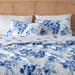 Great Bay Home Jacqueline Printed Reversible Quilt Set Microfiber/Cotton in Blue/White | Twin Quilt + 1 Standard Sham | Wayfair EC700408