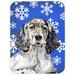 The Holiday Aisle® The Holiday Aisle Ashlynn English Setter Glass Cutting Board Glass | 0.15 H x 11.25 W in | Wayfair