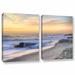 Highland Dunes 'La Jolla Sunset' Photographic Print Multi-Piece Image On Wrapped Canvas Canvas | 18 H x 28 W x 2 D in | Wayfair HLDS1049 38310699