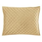 Charlton Home® Northumberland Solid Velvet Diamond Quilted Modern Contemporary 2 Piece Pillow Sham Set Polyester | 27 H x 21 W in | Wayfair