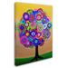 Trademark Fine Art 'Sunny Tree of Life' Print on Wrapped Canvas Canvas | 19 H x 14 W x 2 D in | Wayfair ALI12145-C1419GG
