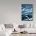 Trademark Fine Art Jeff Tift In the Land of Ice & Snow - Wrapped Canvas Graphic Art Print Canvas in Black/Blue | 19 H x 12 W x 2 D in | Wayfair