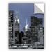 Ebern Designs Richard James New York at Night Wall Decal Vinyl in Gray | 18 H x 14 W in | Wayfair 7736CA881779470996EB24D1506F9672