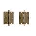 idh by St. Simons Solid Brass Mortise Hinge in Yellow | 2.5 H x 2.5 W x 0.093 D in | Wayfair 82520-005