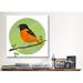 Winston Porter Orio 12 by Brian Rubenacker Graphic Art on Wrapped Canvas in Black/Green/Orange | 27 H x 27 W x 1.5 D in | Wayfair