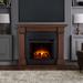 Callaway 63" Grand Electric Fireplace by Real Flame in Brown | 48.375 H x 63 W x 17.24 D in | Wayfair 8011E-CO