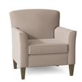 Armchair - Birch Lane™ Maguire 33" Wide Armchair Fabric in White/Brown | 37.5 H x 33 W x 33 D in | Wayfair D5EAED7A4CED4E8586293F68919D40A8