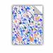 Wrought Studio™ Wild Nature Removable Wall Decal Vinyl in Blue/Pink | 10 H x 8 W in | Wayfair 006FFF9F562D49E3B17E13B76A9B4969