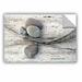 ArtWall Still Life Sticks Stones by Elena Ray Photographic Print Removable Wall decal Canvas/Fabric in Gray | 12 H x 18 W in | Wayfair