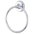 Kingston Brass Classic Wall Mounted Towel Ring Metal in Gray | 7.75 H in | Wayfair BA314C