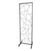 Koyal Wholesale Geometric Lines Wedding Backdrop Floor Stand Metal in Yellow | 72 H x 18 W x 24 D in | Wayfair 867126