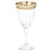 Lorren Home Trends Melania 9 oz. Glass Goblet Glass in Yellow | 7.75 H x 3.5 W in | Wayfair 9431