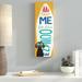 Highland Dunes 'Beach Bums Surf Board' Graphic Art Print on Canvas in Blue/Yellow | 24 H x 8 W x 2 D in | Wayfair LTDR7004 41002377