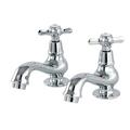 Kingston Brass Essex Basin Tap Bathroom Faucet, Ceramic in Gray | 2.5 H in | Wayfair KS1101BEX