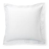 Lauren Ralph Lauren Spencer Cotton 26" Euro Pillow Cover Cotton in White | 26 H x 26 W x 1 D in | Wayfair 600657360001