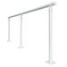 ModVue 38" H x 96" W x 1.9" D Aluminum Handrail Metal | 38 H x 96 W x 1.9 D in | Wayfair 73031038