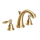 Newport Brass Seaport Lavatory Widespread Bathroom Faucet w/ Drain Assembly in Yellow | 8.13 H in | Wayfair 850C/03N