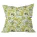 Deny Designs Sabine Reinhart Garden of Delight Outdoor Throw Pillow Polyester/Polyfill blend | 16 H x 16 W in | Wayfair 15470-thrpi10