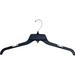 Only Hangers Inc. Break Resistant Top Hanger for Dress/Shirt/Sweater Plastic/Metal in Black | 9 H x 17 W in | Wayfair UN200-50