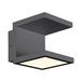 Orren Ellis Darin 1 - Bulb Outdoor Armed Sconce Plastic/Metal in Black | 4.75 H x 4.75 W x 6 D in | Wayfair A1B9864B36214B64AB19CCBCEC5A3F45