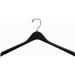 Only Hangers Inc. Heavyweight Top/Coat Hanger for Dress/Shirt/Sweater Plastic/Metal in Black | 9 H x 18 W in | Wayfair PH520-25