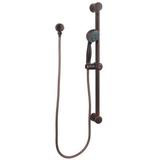 Pfister Wall Mount Slide Bar Pressure-Balanced Shower Faucet in Brown | 2.99 H x 6.09 W in | Wayfair LG16300U