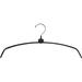 Rebrilliant Rubberized Ultra Thin Metal Non-Slip Hanger for Dress/Shirt/Sweater Metal in Black | 8.75 H x 16 W in | Wayfair REBR3386 41077819