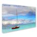 Trademark Fine Art 'Hawaii 3' by Jason Shaffer Photographic Print on Wrapped Canvas in Blue/Red/White | 12 H x 19 W x 2 D in | Wayfair