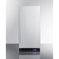 Summit Appliance Free-standing 2.45 cu. ft. Frost-Free Upright Freezer, Stainless Steel in Gray | 34 H x 22.75 W x 14.75 D in | Wayfair SCFF1533BSS