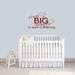 Sweetums Wall Decals Such a Big Miracle Such a Little Boy Wall Decal Vinyl in Red | 22 H x 36 W in | Wayfair 2686cranberry