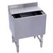 Restaurant Supply Depot Stainless Steel Liquor Display Rack & Cabinet Stainless Steel in Gray | 30 H x 24 W x 18.5 D in | Wayfair KCS-IB1824DP-CPT