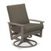 Telescope Casual Wexler Outdoor Rocking Chair w/ Cushions in Brown | 39 H x 29.5 W x 30 D in | Wayfair 5W6D98601