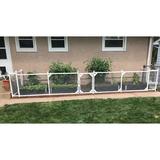 SnapFence® 3 ft. H Wire Mesh Rabbit Proof Vinyl Fence Panel Vinyl in White | 36 H x 288 W x 1.56 D in | Wayfair VFWM24AS