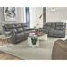 Southern Motion Safe Bet 89" Leather Match Pillow Top Arm Reclining Sofa Leather Match in Black | 42 H x 89 W x 39 D in | Wayfair 757-61-95P 957-60