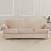 Sure Fit Ultimate Heavyweight Stretch Suede T-Cushion Sofa Slipcover Polyester in Gray | 40 H x 96 W in | Wayfair 179327270G145SFSF3C