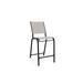 Telescope Casual Reliance Stacking Patio Dining Side Chair Sling in Black | 46 H x 21 W x 28 D in | Wayfair 8L9820D01