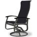 Red Barrel Studio® Hinch Outdoor Rocking Chair in Gray | 39 H x 27.5 W x 28.5 D in | Wayfair E70EC79278FE44EE9D9AFF8F9F68D17A